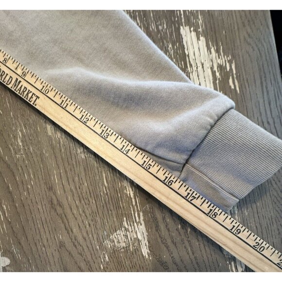 Brandy Melville Tan Hooded Cropped Full Zip Hoodie Sweatshirt O/S Y2K Hoodie - Picture 4 of 8